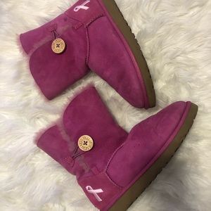 Limited edition breast cancer UGGs